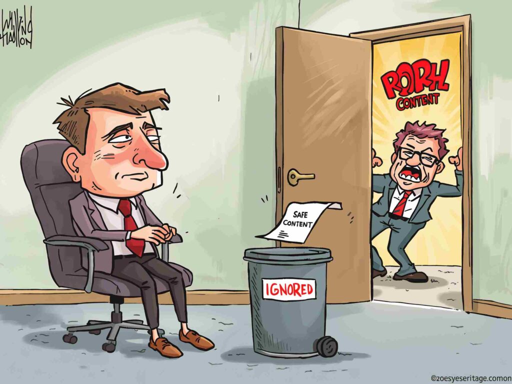 Google Ignoring Safe Content